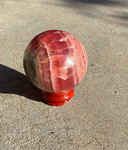 Natural Rhodocrosite sphere