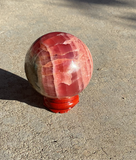 Natural Rhodocrosite sphere