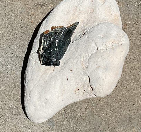 Natural Vivianite Shard 35g