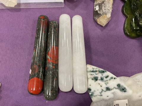 Natural polished wand