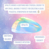 Opalite Moon Suncatcher