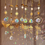 Butterfly Fairy Suncatchers with Rose Quartz