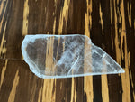Natural raw Clear Selenite slab