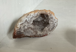 Natural polished front Quartz Geode