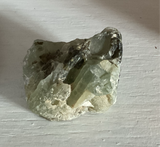 Natural raw Prehnite and Epidote specimen