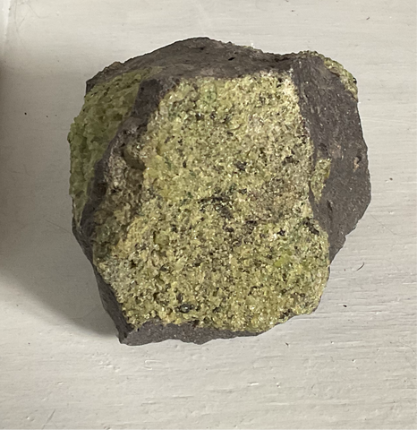 Natural raw Peridot specimen