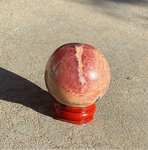 Natural Rhodocrosite sphere