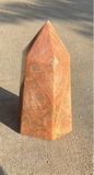 Natural Peach Moonstone point