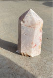 Natural Pink Amethyst point