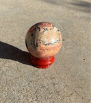 Natural Rhodocrosite sphere