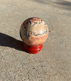 Natural Rhodocrosite sphere