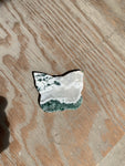 Natural Moss Agate Butterfly