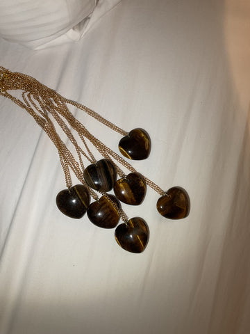 Natural Tiger’s Eye necklace