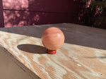 Natural  Peach Moonstone sphere