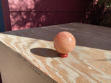 Natural  Peach Moonstone sphere