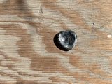 Natural polished heart worry stone