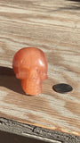 Natural Calcite Skull