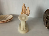 Carved Banded Calcite/Onyx Mexican Siesta figure
