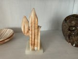 Carved Banded Calcite/Onyx Mexican Siesta figure