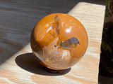 Natural Golden Healer Quartz sphere