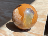 Natural Golden Healer Quartz sphere