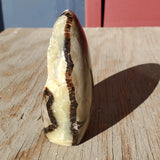 Natural polished Septarian free form