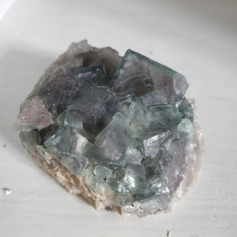 Natural raw Green Fluorite specimen