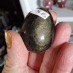 Natural polished Golden Sheen Obsidian egg