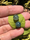 Moss Agate Stud Earrings