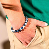 Exotic Orca Agate Bracelet of Deep Healing