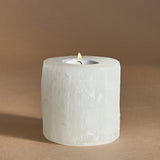 Illuminate - Selenite Candle Holder