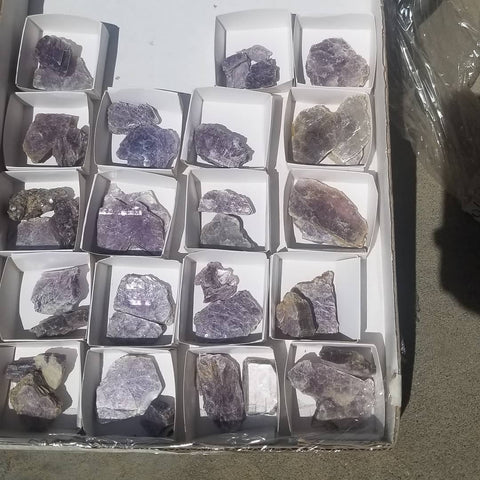 Natural raw Lepidolite pieces