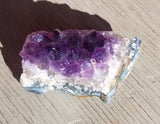 Natural raw Amethyst druse