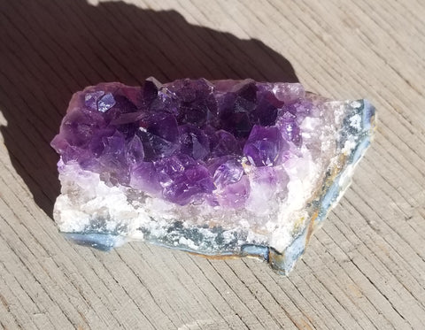 Natural raw Amethyst druse