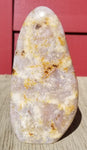 Natural polished Flower Agate free form