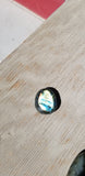 Natural polished Blue Labradorite palm stone