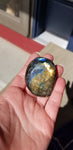 Natural polished Labradorite palm stone