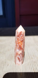Natural polished Dali Jasper point