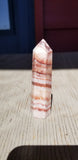Natural polished Dali Jasper point
