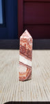 Natural polished Dali Jasper point