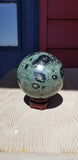 Natural polished Kambaba sphere