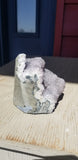 Natural raw Black Amethyst druse from Uruguay