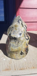 Natural polished Ocean Jasper flame