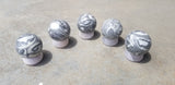 Natural polished Thousand Eye Shell Stone sphere