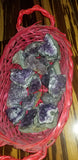 Natural raw Amethyst Druse