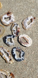 Natural raw Agate slices