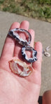 Natural raw Agate slices