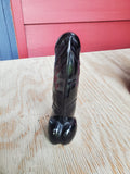 Natural polished Black Obsidian Peen