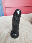Natural polished Black Obsidian Peen
