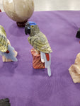Natural Carved Parrot